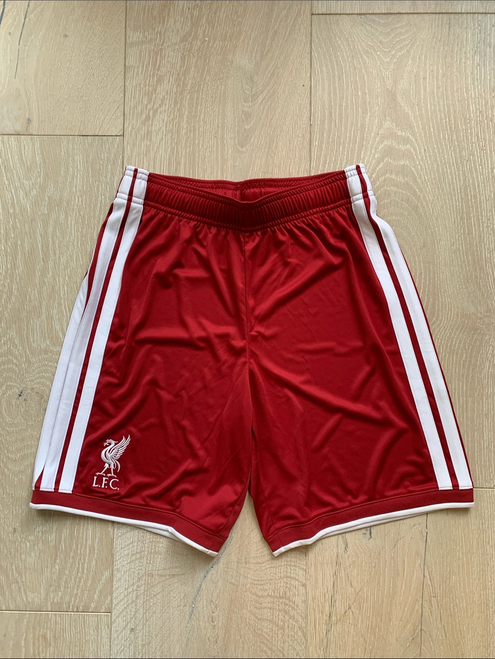 New Liverpool FC Adidas Athletic Shorts, Boys L